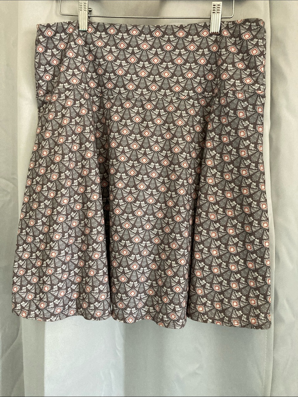 Prana Skirt in Gray and Pink